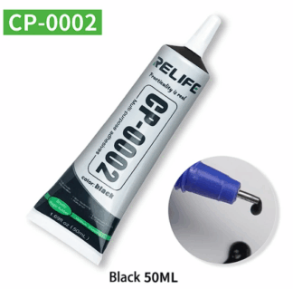 Pegamento Relife 50ml NEGRO 2x300