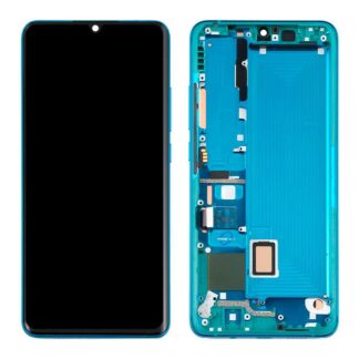 Pantalla Xiaomi Mi Note 10, Pro, Lite, CC9 Pro con marco (Frame) VERDE