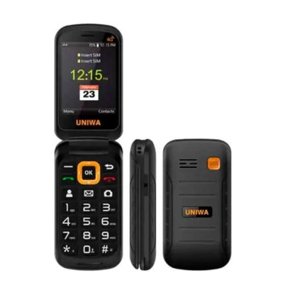 UNIWA teléfono móvil V909T con tapa, 4G, pantalla Dual, cámara, Radio FM, Flip, TELCEL MOVISTAR UNEFON 4G - Imagen 5