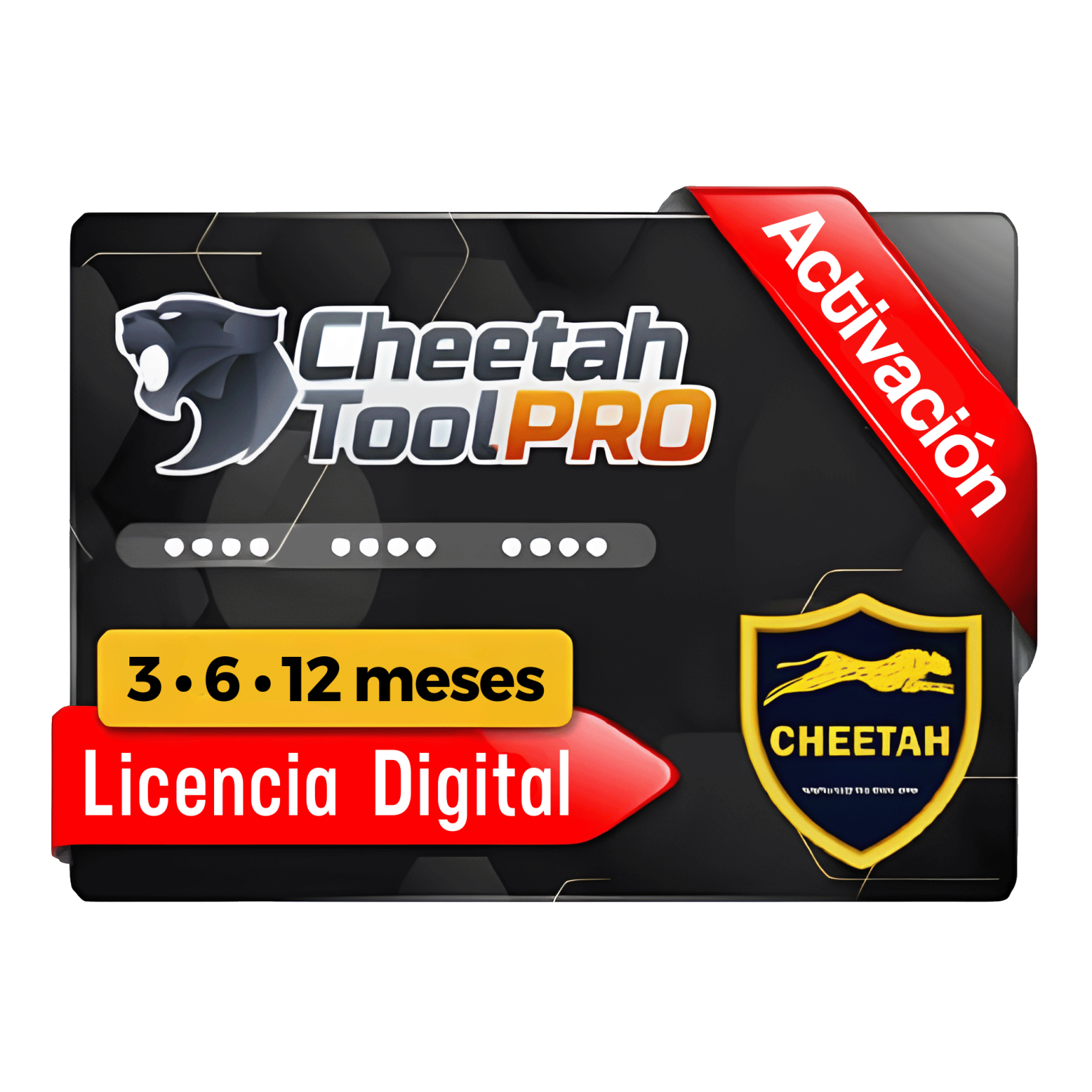 Licencia Cheetah Tool Pro 3·6·12 meses - Refacel Express