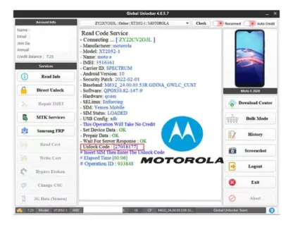Créditos de Servidor LOGS Global Unlocker Pro - Imagen 2