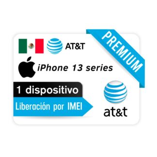 Liberación de fábrica iPhone 13 SERIES AT&T México