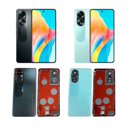 Pantalla Oppo A58 4g con marco + tapa ORIGINAL - Imagen 2
