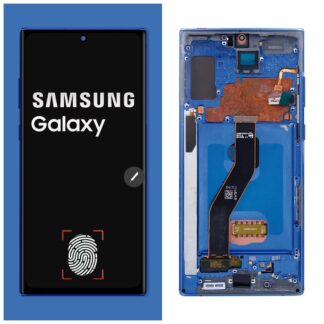 Pantalla Samsung Galaxy Note 10+ completa con marco + tapa trasera Oled