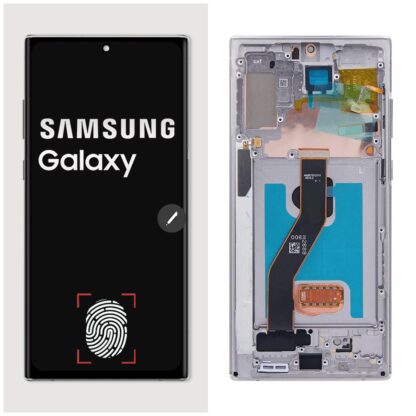 Pantalla Samsung Galaxy Note 10+ completa con marco + tapa trasera Oled - Imagen 2