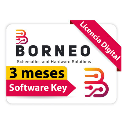 Licencia Digital Borneo Schematics 3 · 6 · 12 meses